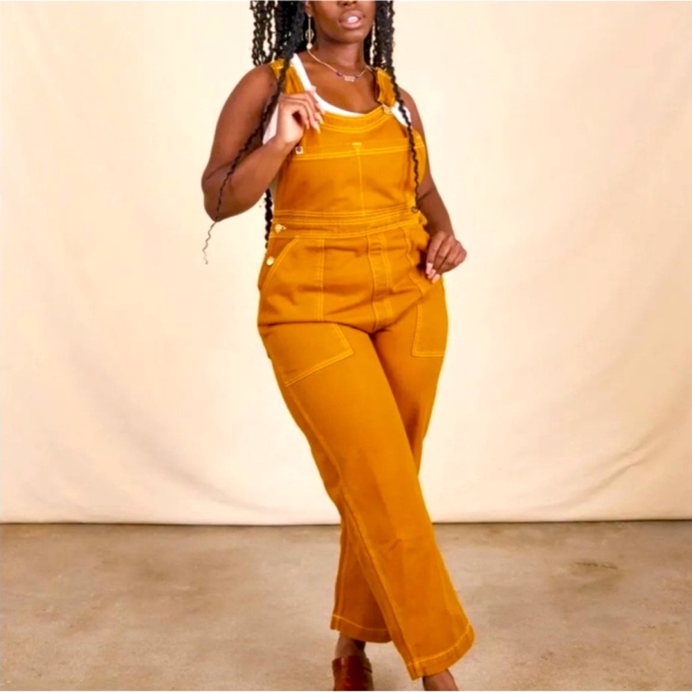 🔥🌭 Big Bud Press Original Overalls in Spicy Mustard Size 1XL 🌭🔥